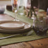 Handmade pure cotton quilted green placemats