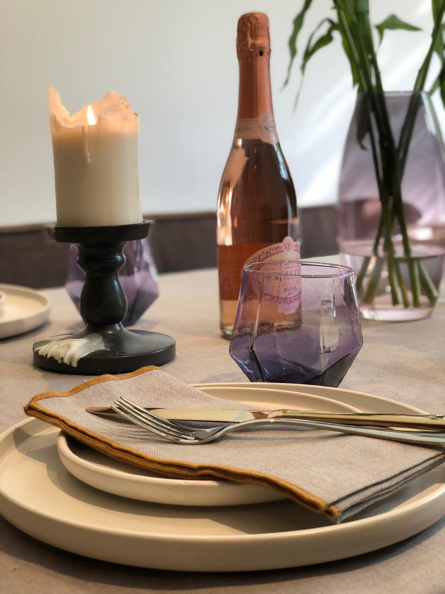 Cotton Table Cloth Napkins Uk Pack of 6 Karpasa London