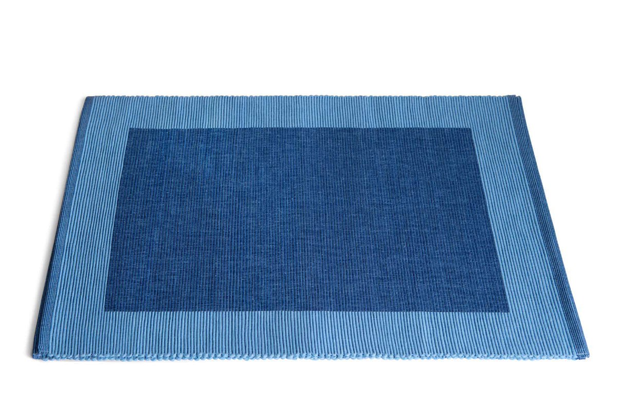 Buy Organic Cotton Navy Blue Placemats Online Karpasa London