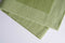 luxury cotton handmade green table runner 