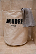 Organic Cotton Laundry Bag with bath sheet