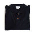 Organic Cotton Men's Polo T-Shirt Black