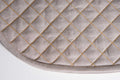 Pure cotton quilted placemat - corner view