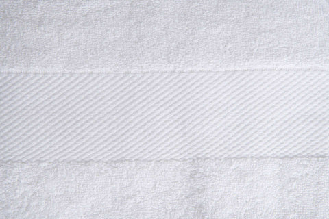 Fabric of organic cotton bath towels 