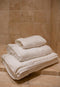 Pure cotton white hand towels for bathroom 700gsm