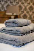 Luxury cotton bath towels for sale - 700 gsm Grey