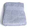 Organic cotton extra large bath sheet 700 gsm Grey for sale by Karpasa London